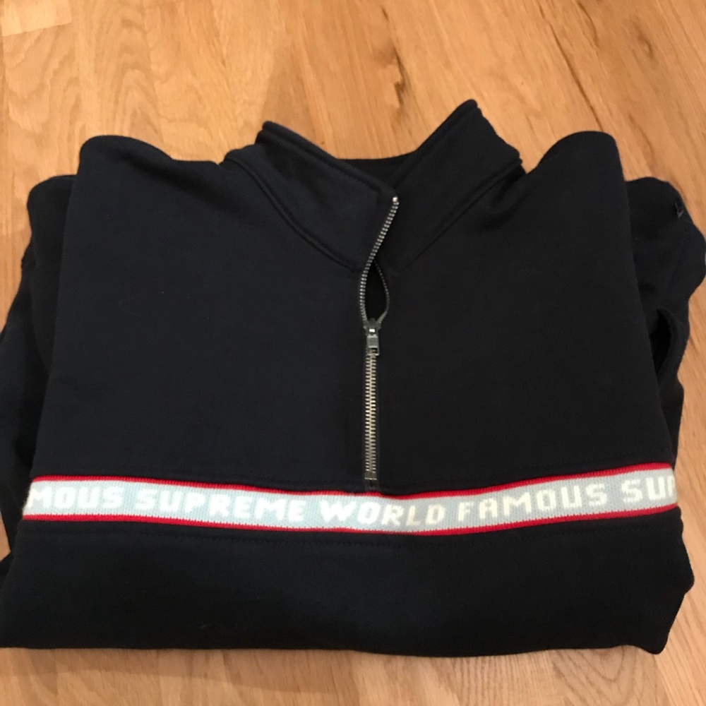 Supreme crew neck hoodie